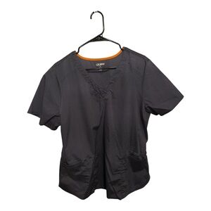 💜SCRUBSTAR Top Gray Women's